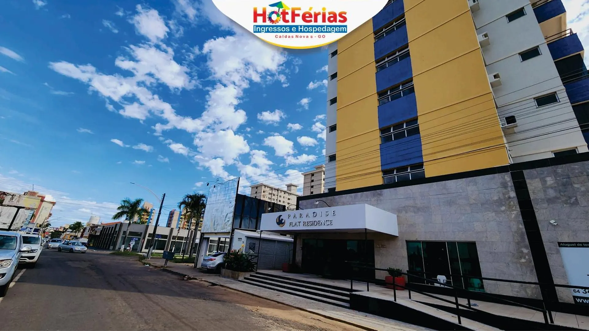 Apartment Flat Paradise Com Piscinas Termais, Proximo Ao Shopping Singapura E Ao Centro - Hotferias Caldas Novas