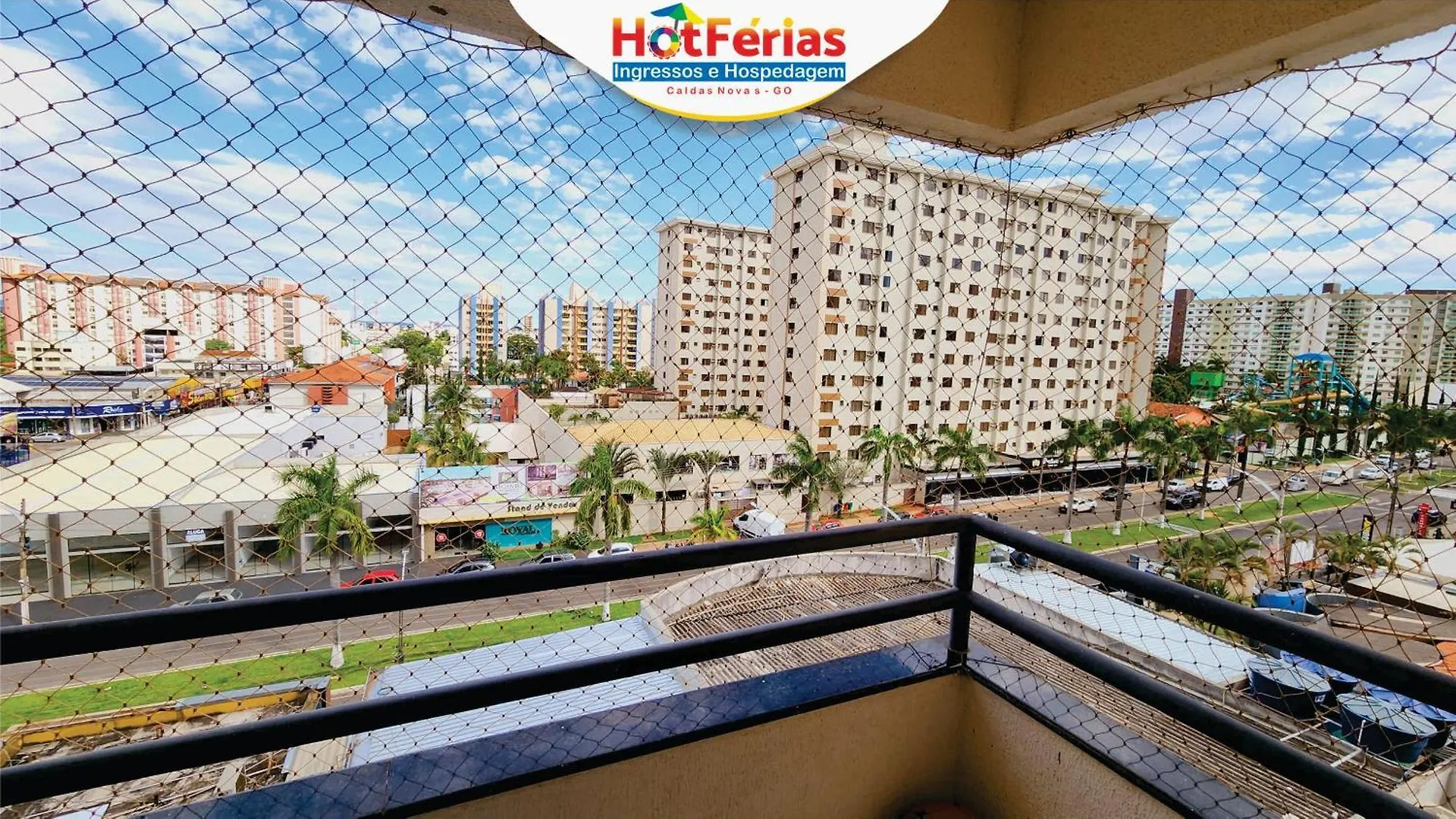 Apartment Flat Paradise Com Piscinas Termais, Proximo Ao Shopping Singapura E Ao Centro - Hotferias Caldas Novas Brazil